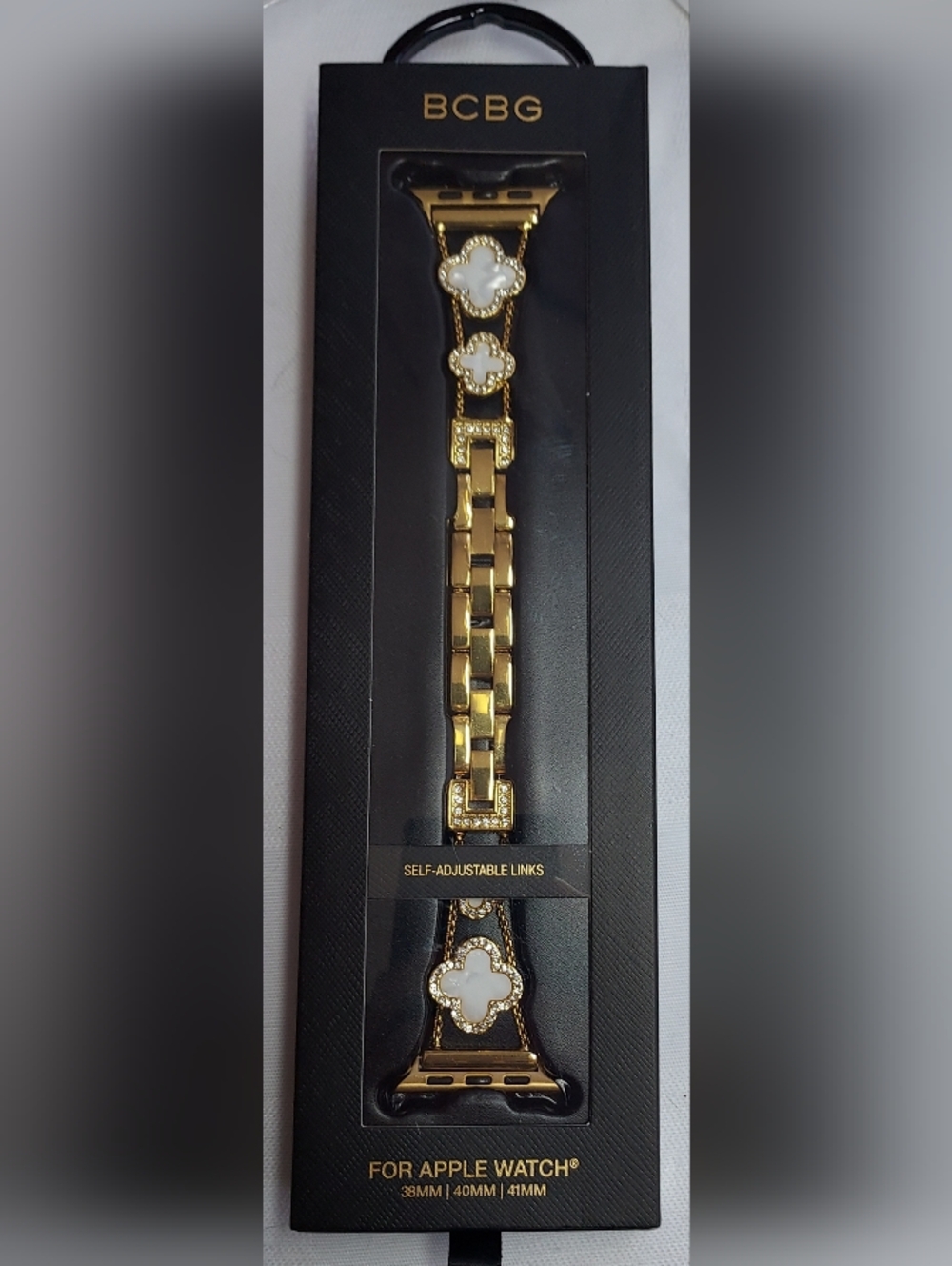 BCBG Gold Bracelet for Apple Watch NWT